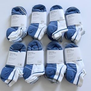 Athleta Girl 3 Pack Ankle Socks Size M/L